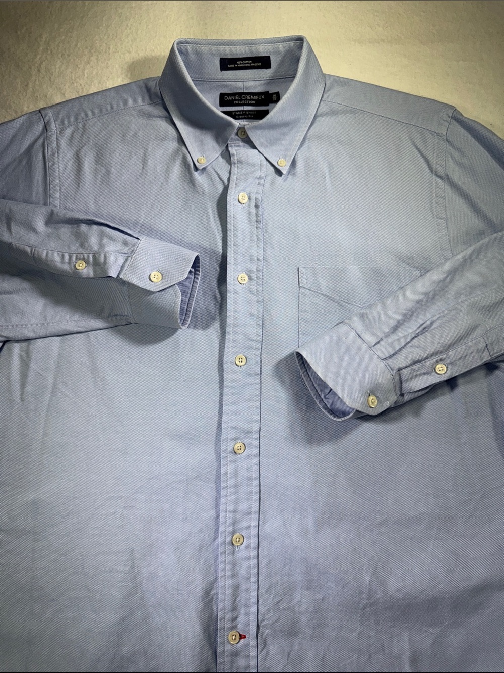 Daniel Cremieux Light Blue Button-Down Dress Shirt